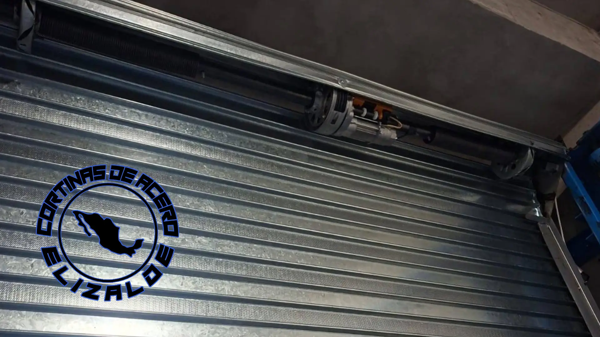 Motor central para cortina metálica