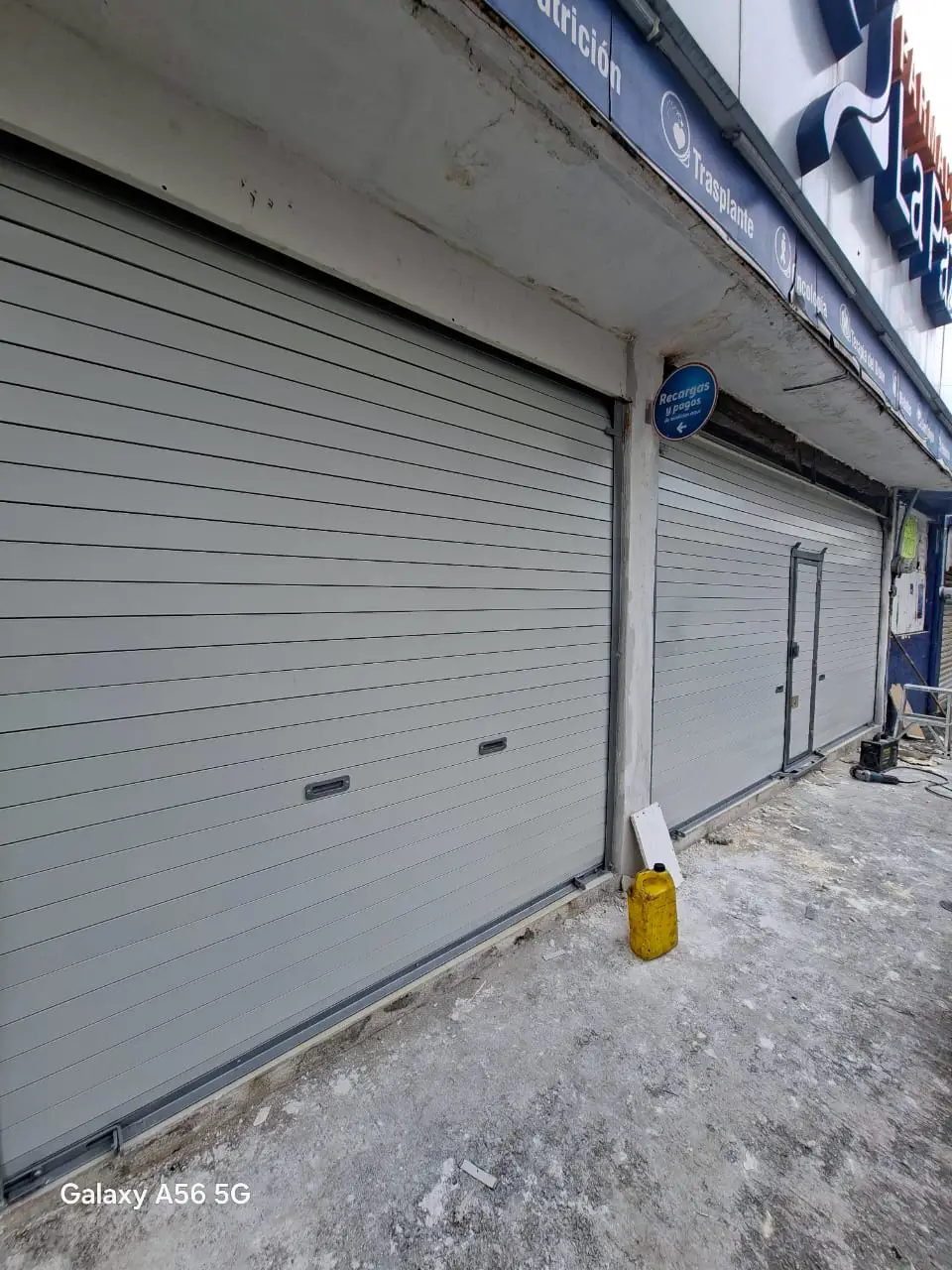 Cortina duela ciega acero Pintro