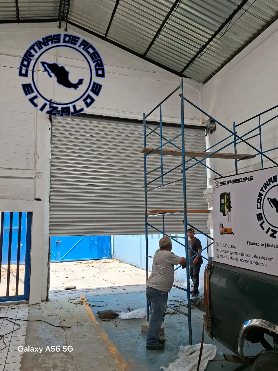 Cortinas metálicas industriales para bodegas
